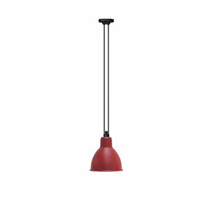 Lampe Gras N322 XL Lampa Wisząca Czerwona Matowa Round