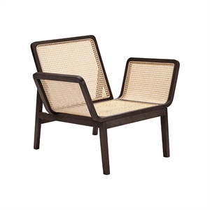 NORR11 Fotel Le Roi Dąb Ciemny Wędzony