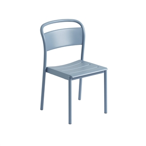 Krzesło do Jadalni Muuto Linear Steel w Kolorze Jasnoniebieskim