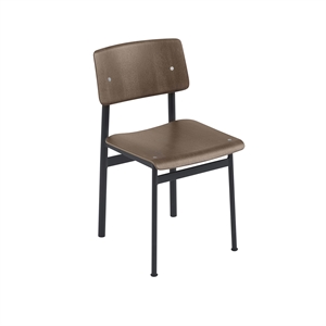 Krzesło do Jadalni Muuto Loft Brązowy/ Czarny