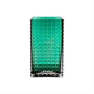 Louise Roe City Hurricane Tealight Holder Zielony