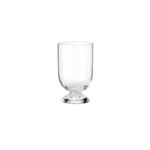 Szklanka do wody Louise Roe Bubble, wysoka, 450 ml, Przezroczysty/ bąbelkowa