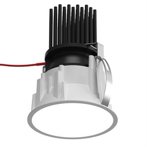 Lampa sufitowa wpuszczana Louis Poulsen LP70 Ø8 11W 2700K i włączona/wyłączona Biały