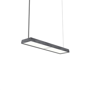 Louis Poulsen LP Slim Lampa Wisząca Single 3000K & Dali Dark Raw Aluminiowy