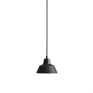 Made By Hand Lampa Warsztatowa Lampa Wisząca Czarna W1