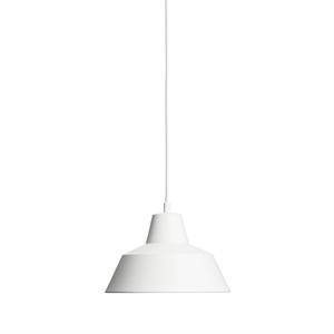 Made By Hand Lampa Warsztatowa Lampa Wisząca Biała Matowa W2