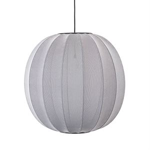 Made By Hand Knit-Wit Round Lampa Wiszaca Srebrna Ø60