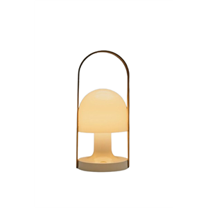 Lampa Stołowa Marset FollowMe Plus Biały/ Drewno Dębowe