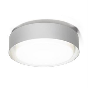Marset Plaff On Lampa sufitowa i Kinkiet Mały Srebrny