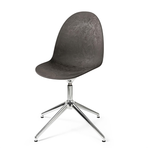 Obrotowe Krzesło do Jadalni Mater Eternity Kawowo/ Aluminiowy Podstawa