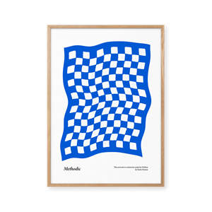 Niebieski Plakat Peléton Methodic 70x100