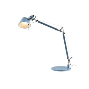 Lampa Stołowa Artemide Tolomeo Micro , Matowy , Jasnoniebieski