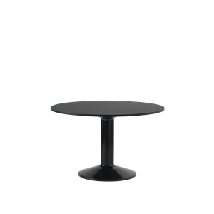 Stół do Jadalni Muuto Ø120 Czarny Linoleum