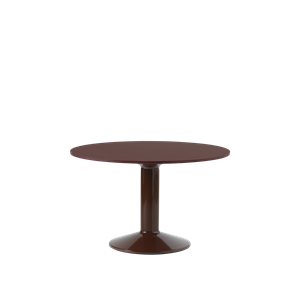 Stół do Jadalni Muuto Ø120 Linoleum/Ciemnoczerwony