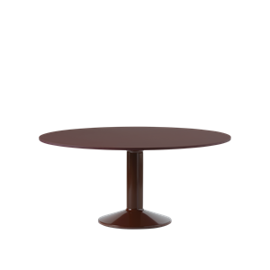 Stół do Jadalni Muuto Ø160 Linoleum/Ciemnoczerwony