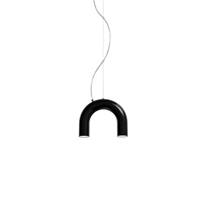 Pojedyncza Lampa Wisząca Oblure Arch w Czarny