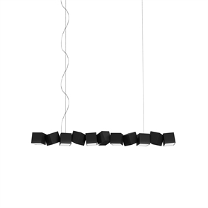 Wisiorek Oblure Blockchain 11 w Lampa Wisząca Czarny