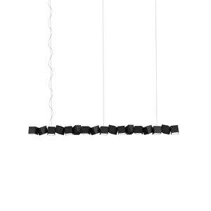 Wisiorek Oblure Blockchain 17 w Lampa Wisząca Czarny