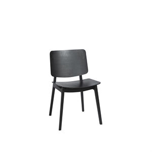 Krzesło do Jadalni Magnus Olesen Freya, Czarny, Barwiony Dąb
