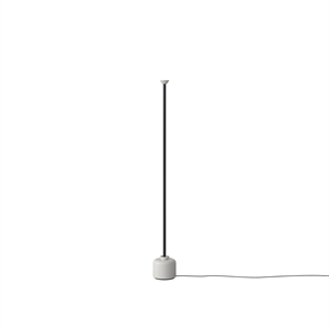 Astep Model 1095 Lampa Stojąca 170 cm Czarny- Biały