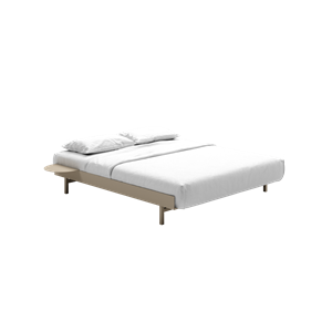 Łóżko MOEBE Rama Łóżka 90-180 cm Piaskowy