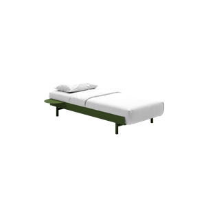 Łóżko MOEBE Rama Łóżka 90 cm Pine Green