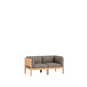 MOEBE Modułowa Sofa 2-osobowa Z Bokami Autum 331