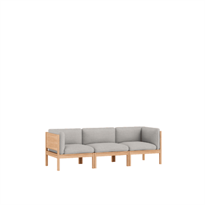 MOEBE Modułowa Sofa 3-osobowa Z Bokami Jesień 101