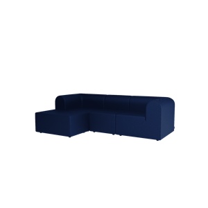 Sofa Montana Paradigm 3-osobowa z pufem, lewa H764-Hallingdal764