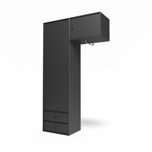 Szafa Montana Selection Attire II z drążkiem na ubrania 04-Antracyt