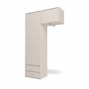 Szafa Montana Selection Attire II z drążkiem na ubrania 168-Clay