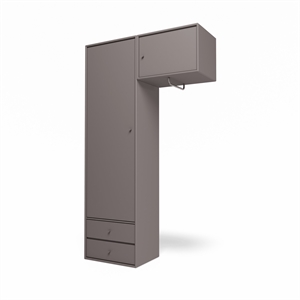 Szafa Montana Selection Attire II z drążkiem na ubrania 35-kawowa