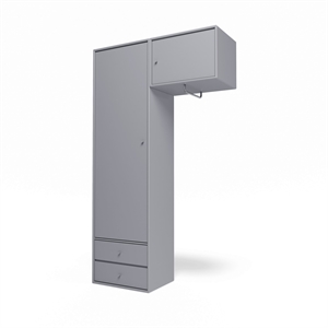 Szafa Montana Selection Attire II z drążkiem na wieszaki, 100-Graphic