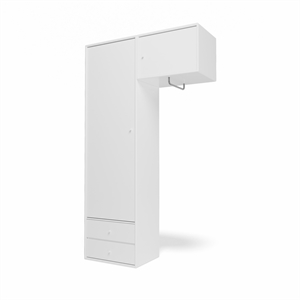 Szafa Montana Selection Attire II z drążkiem na ubrania 101-Nowa biel