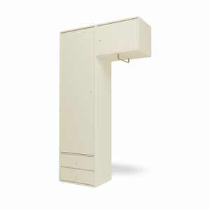 Szafa Montana Selection Attire II z drążkiem na ubrania 150-Vanilla