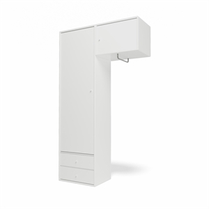 Szafa Montana Selection Attire II z drążkiem na ubrania 01-Biała