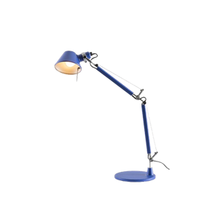 Artemide Tolomeo Micro Lampa Stołowa Blue Klein