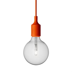 Muuto E27 Lampa wisząca Pomarańczowa