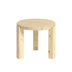 Stolik Kawowy We Do Wood Myre 42x50 cm Naturalna Sosna