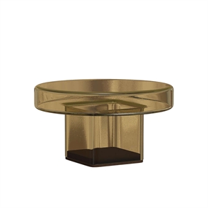 NORR11 Stolik Kawowy Naked H30 Bursztynowy/Szkło