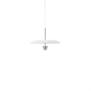 New Works Chanterelle Lampa wisząca Ø55 Aluminiowy/ Biały