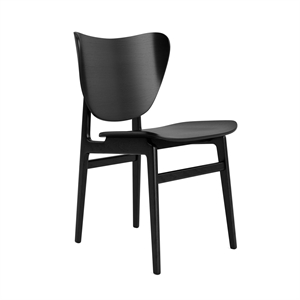 NORR11 Krzesło do Jadalni Elephant Tapicerowane, Dąb Naturalny/kamel 21004