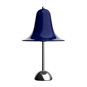 Lampa stołowa Verner Panton Pantop Ø23 w kolorze nocnym niebieskim
