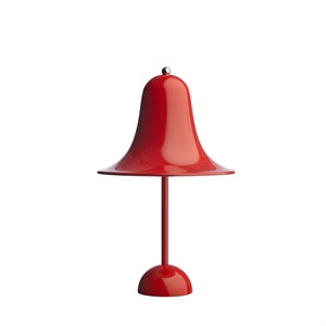 Verpan Pantop Lampa Stołowa Ø23 cm Czerwona
