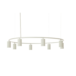 Pholc Donna Circle 100 Lampa Wisząca Kremowy Biały