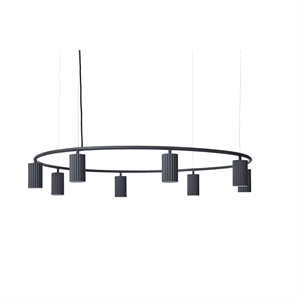 Pholc Donna Circle 100 Lampa Wisząca Czarny