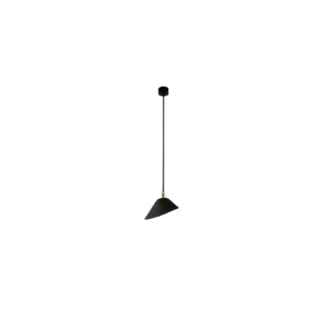 Serge Mouille Bibliothèque Lampa Sufitowa Czarny
