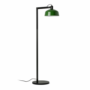 Lampa Stojąca Faro TATAWIN Satyna Czarny/ Zielony
