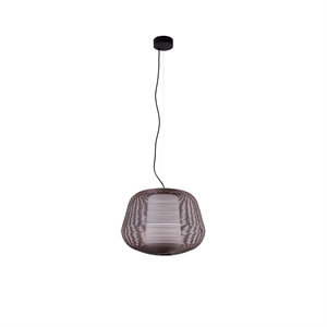 Faro NARA Lampa Wisząca Zewnętrzna Rust Brown/ Opalizująca Biel