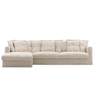 Sofa 3-osobowa Decotique Le Grand Air, Lewa, Beżowy